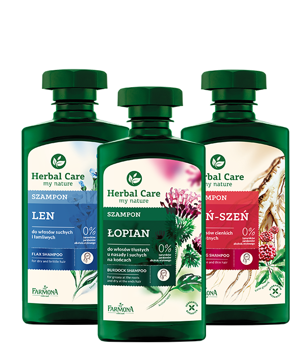 szampon do włosów herbal care