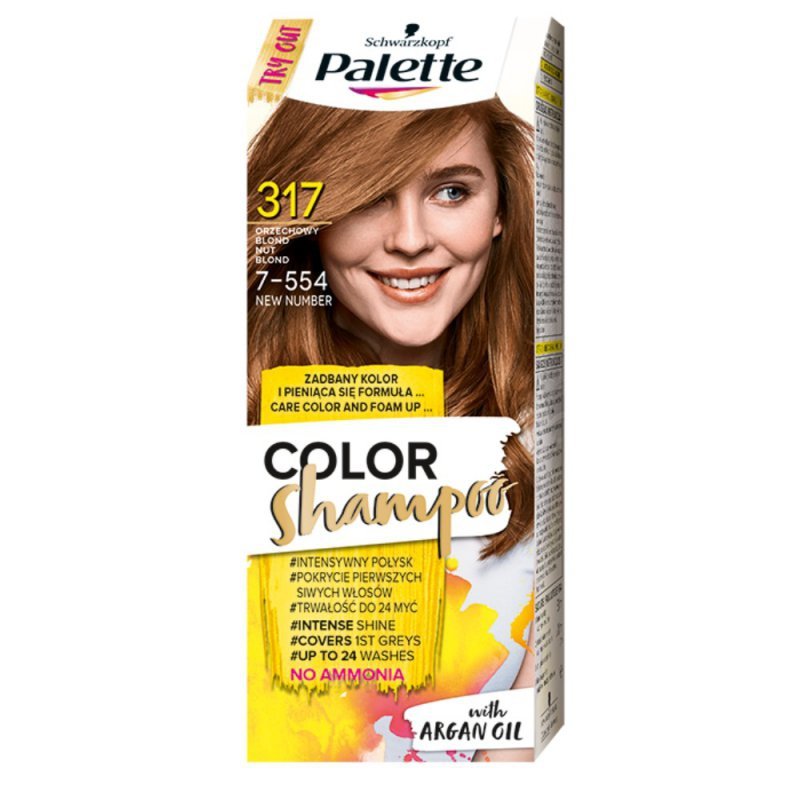 szampon do włosów palette średni blond