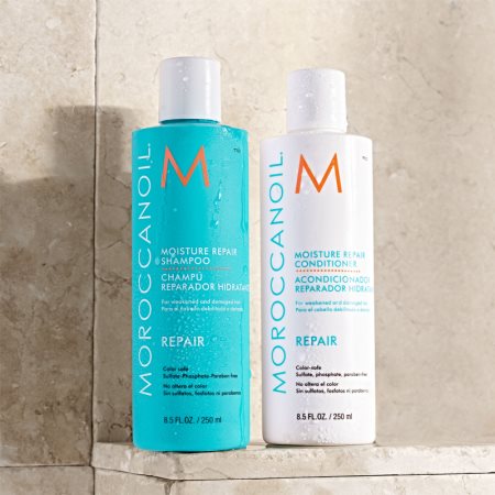 szampon do włosów zniszczonych zabiegami chemicznymi moroccanoil