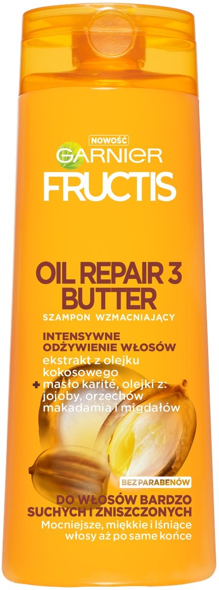 szampon garnier fructis do włosów bardzo suchyich