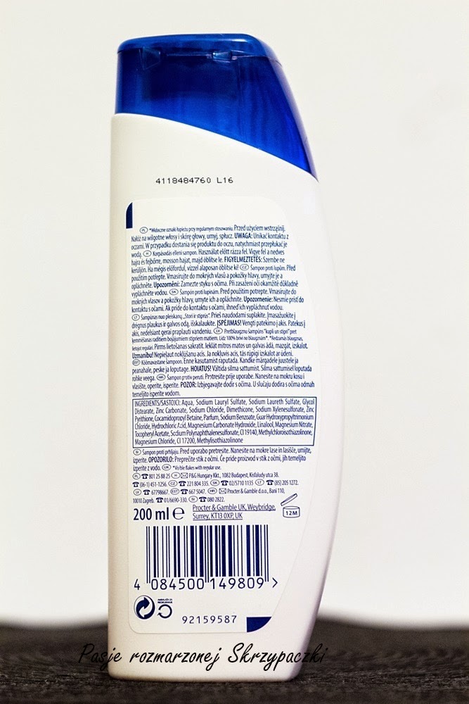 szampon head&shoulders skład