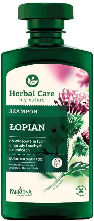 szampon herbal care z lopianem opinie