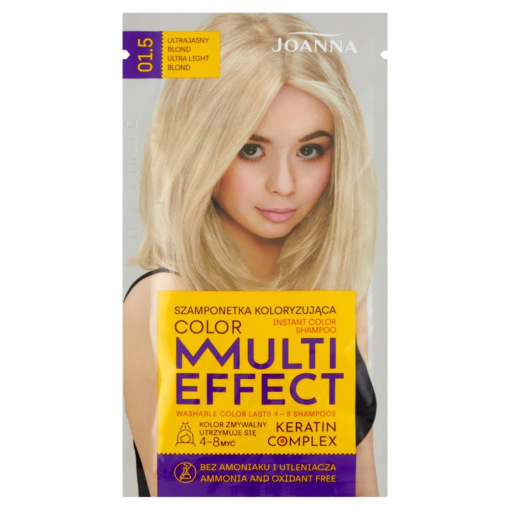 szampon koloryzujący joanna multi soft color 20 naturalny blond