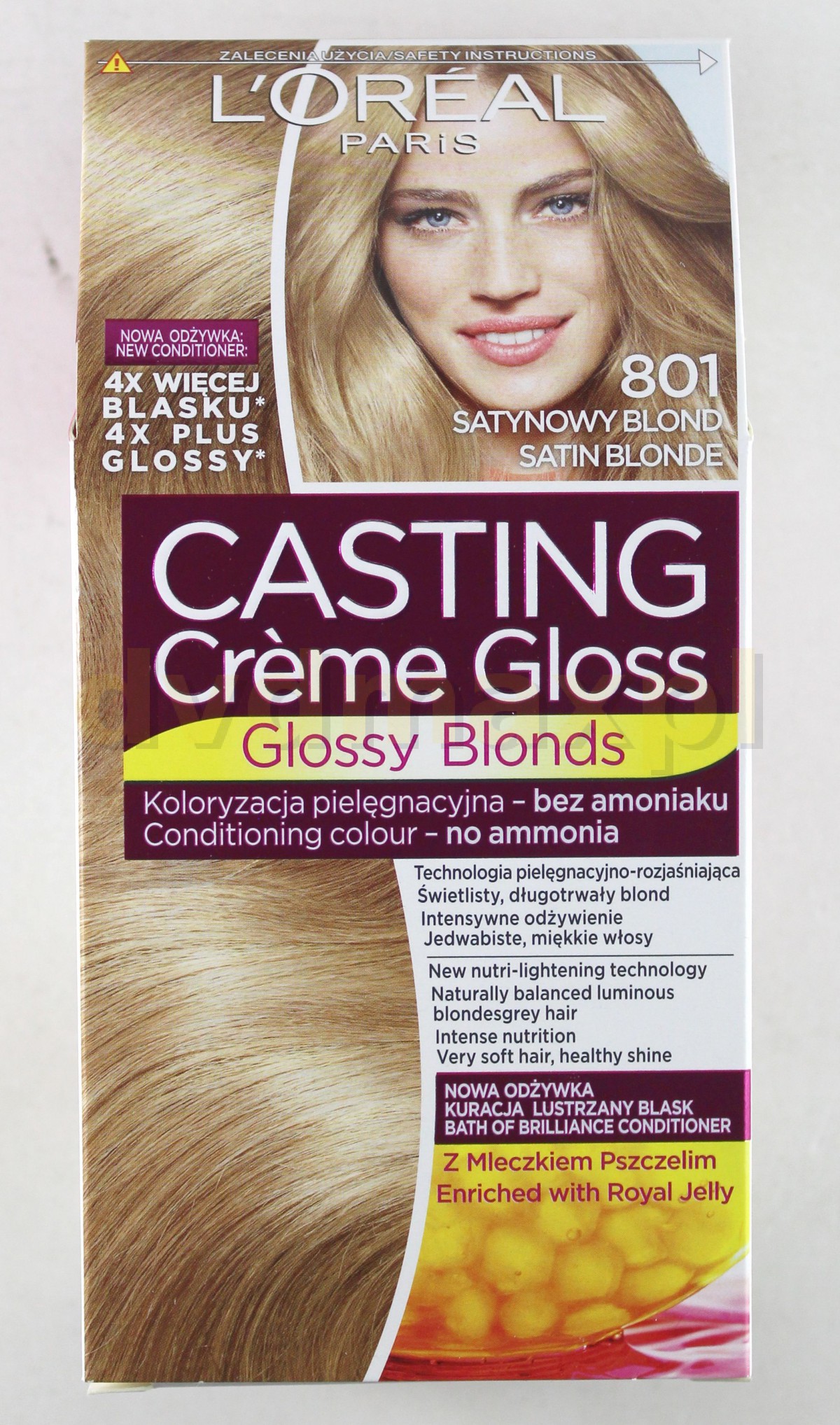 szampon koloryzujący loreal satynowy blond