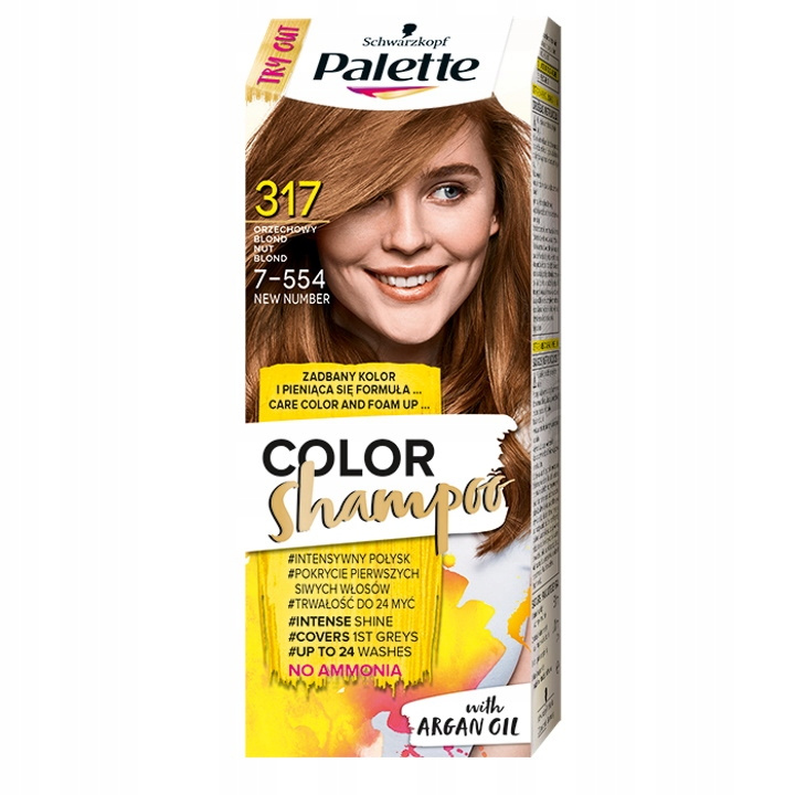 szampon koloryzujący palette średni blond opinie