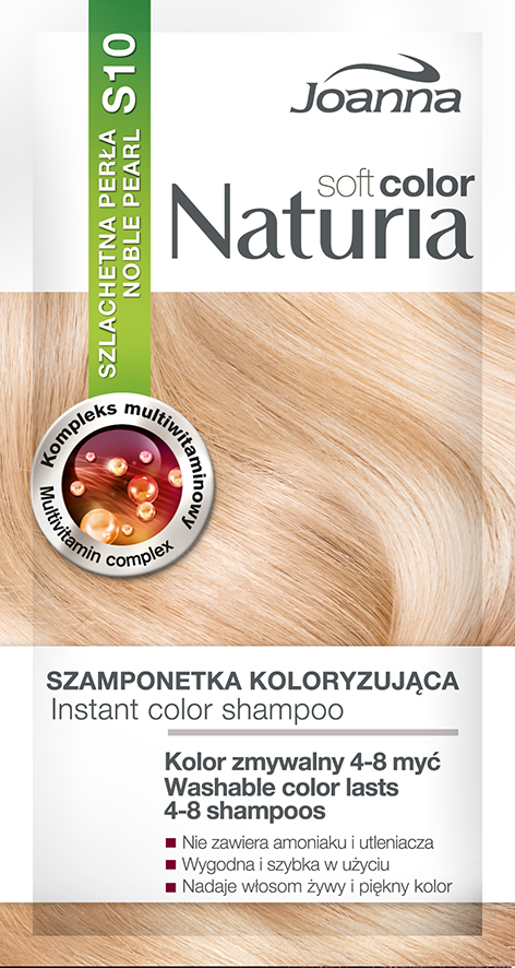 szampon koloryzujący saszetka joanna soft color naturia