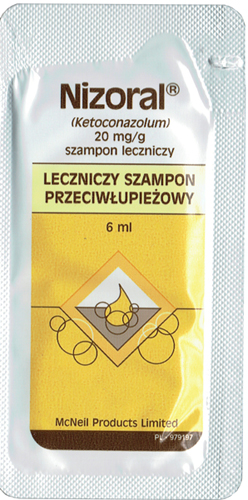 szampon leczniczy w saszetkach