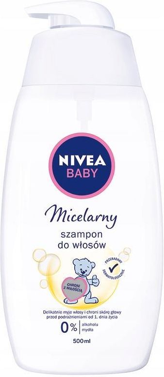 szampon miceralny do mycia włosów nivea dla dzieci oceana