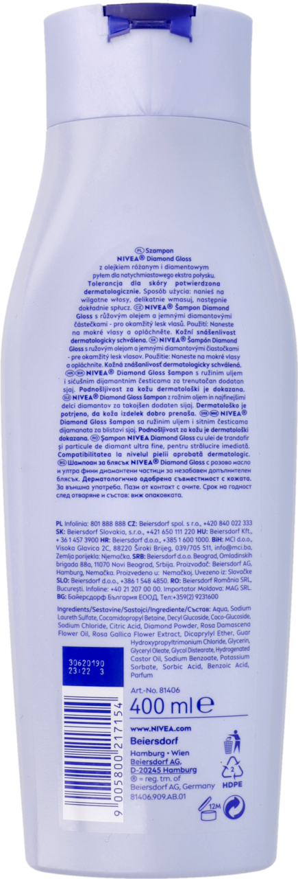 szampon nivea diamond volume rossmann