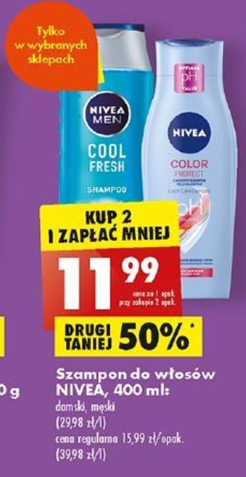 szampon nivea w biedronce