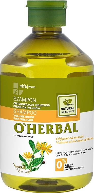 szampon o herbal volume