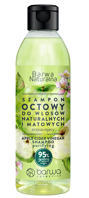 szampon octowy oczyszczający barwa naturalna