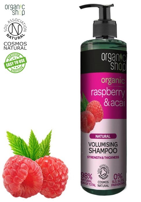 szampon organic shop 280 ml zwiekszjacy obketosc