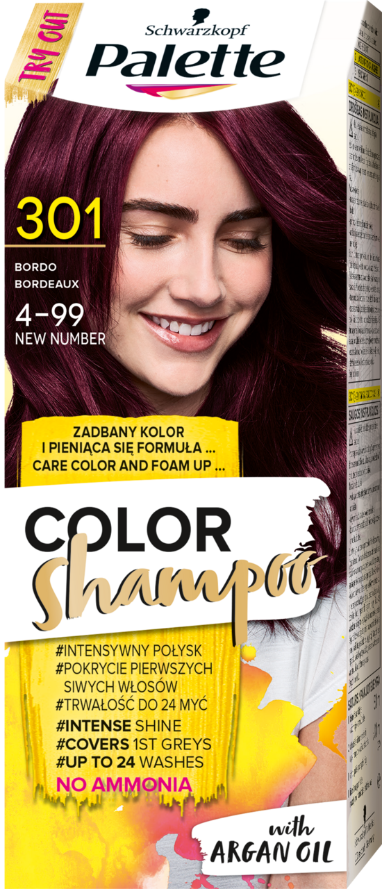 szampon palette ciemny blond rossman