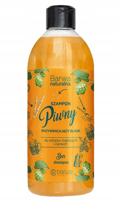 szampon piwny barwa