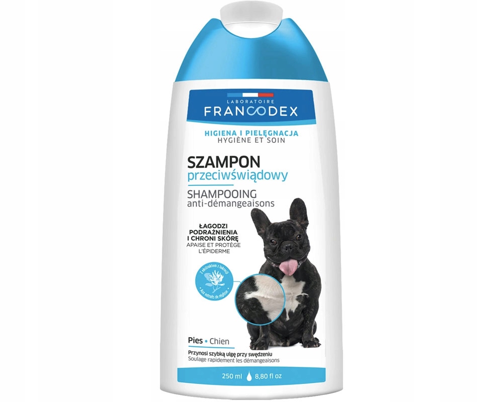 szampon przeciw świądowi dla psa
