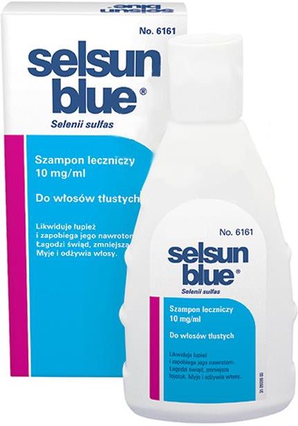 szampon selsun blue 125 ml do włosów tłustych