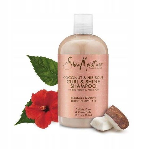 szampon shea moisture coconut and hibiscus opinie