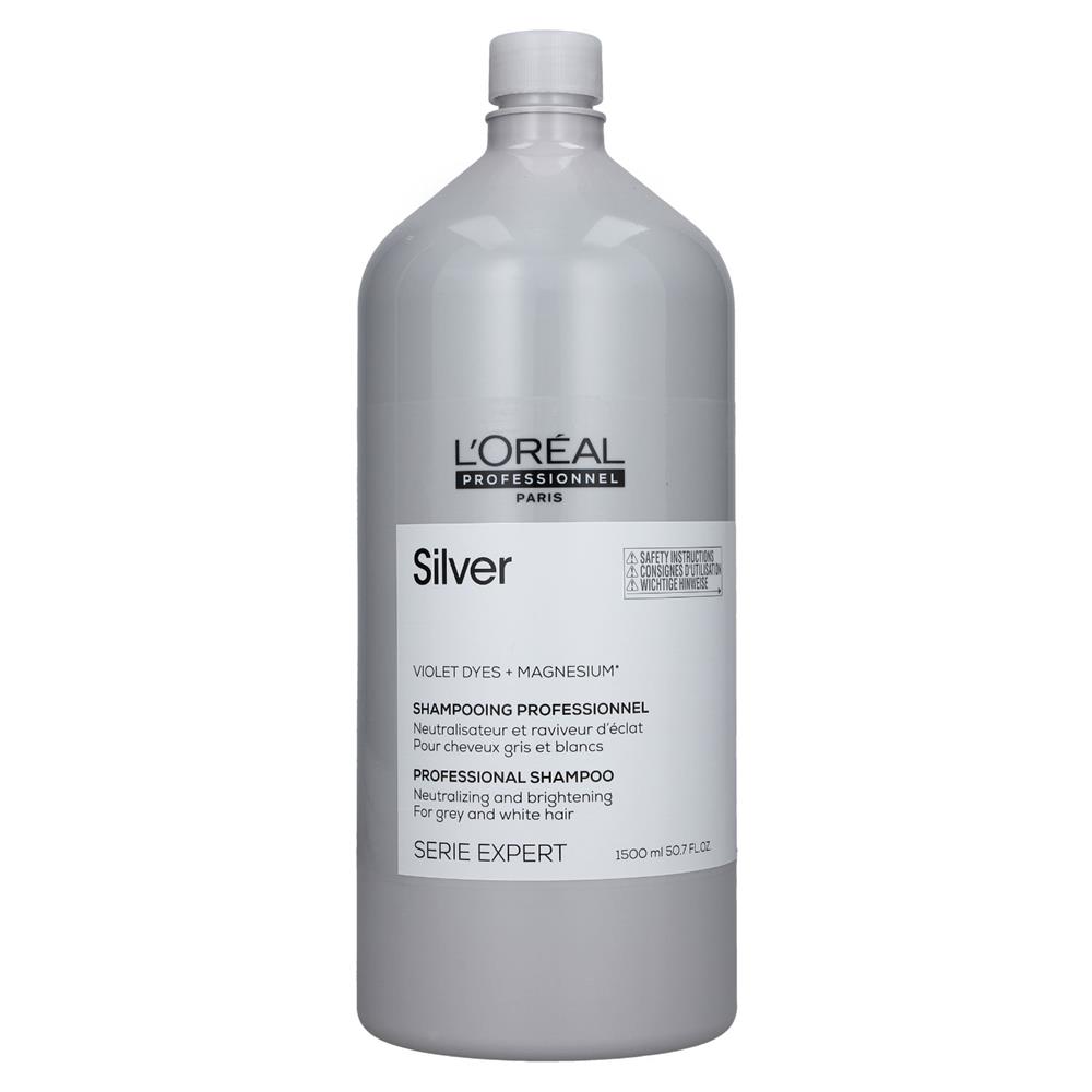 szampon silver loreal expert na włosach