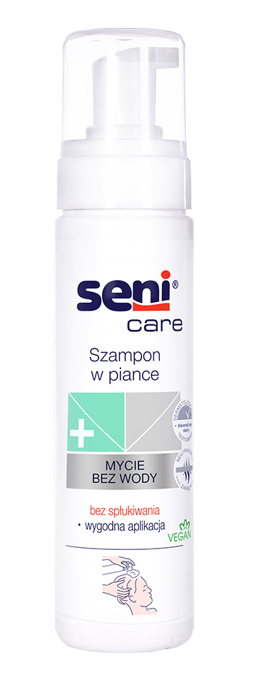 szampon w piance seni care