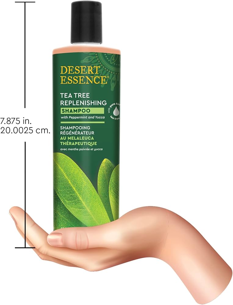 szampon wzmacniający desert essence tea tree