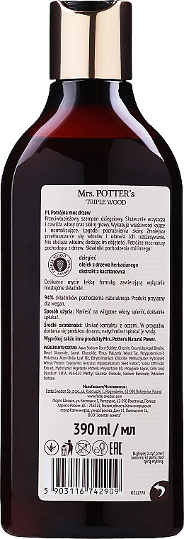 szampon z dziegciem brzozowym mrs potters