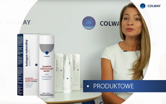 szampon zagęszczający wlosy kolagen naturalny.colway