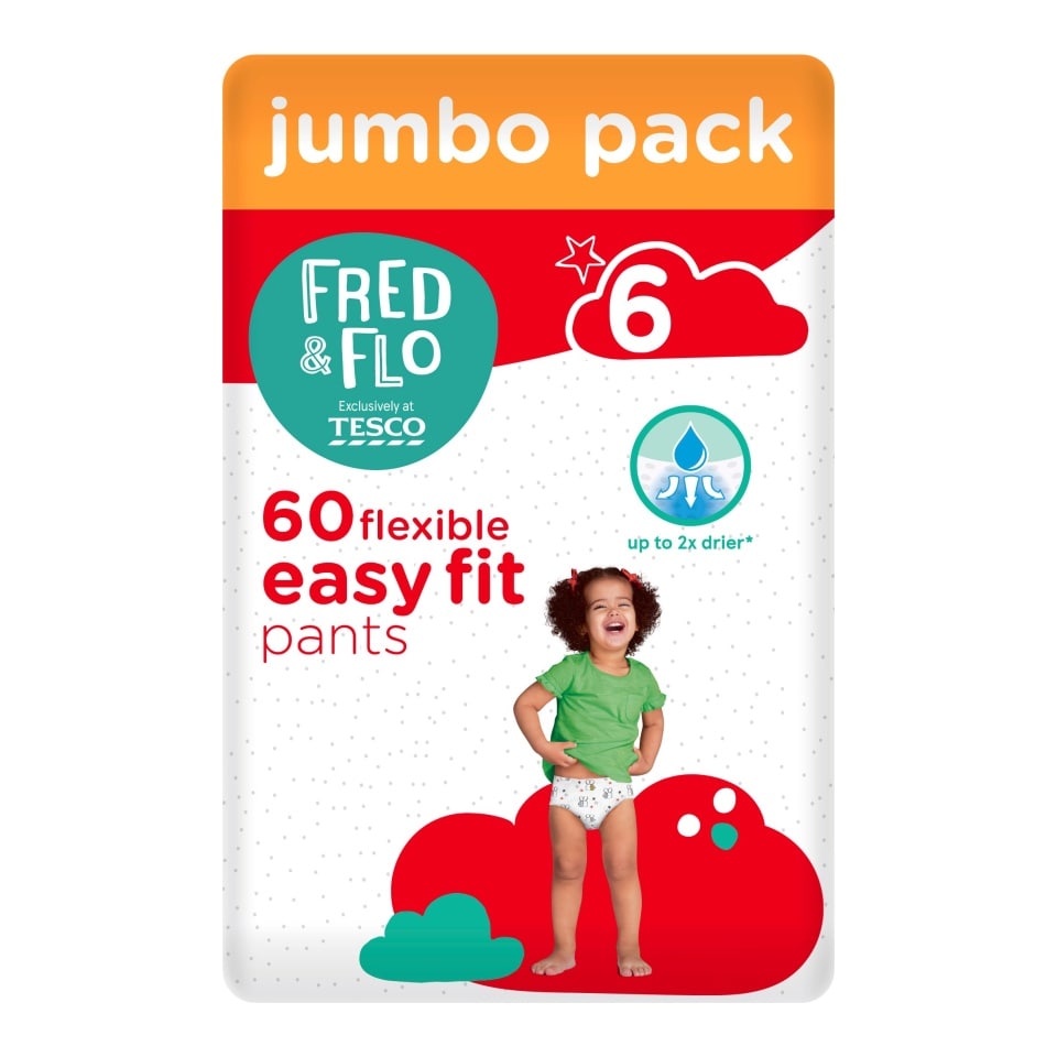 tesco pampers pants 6