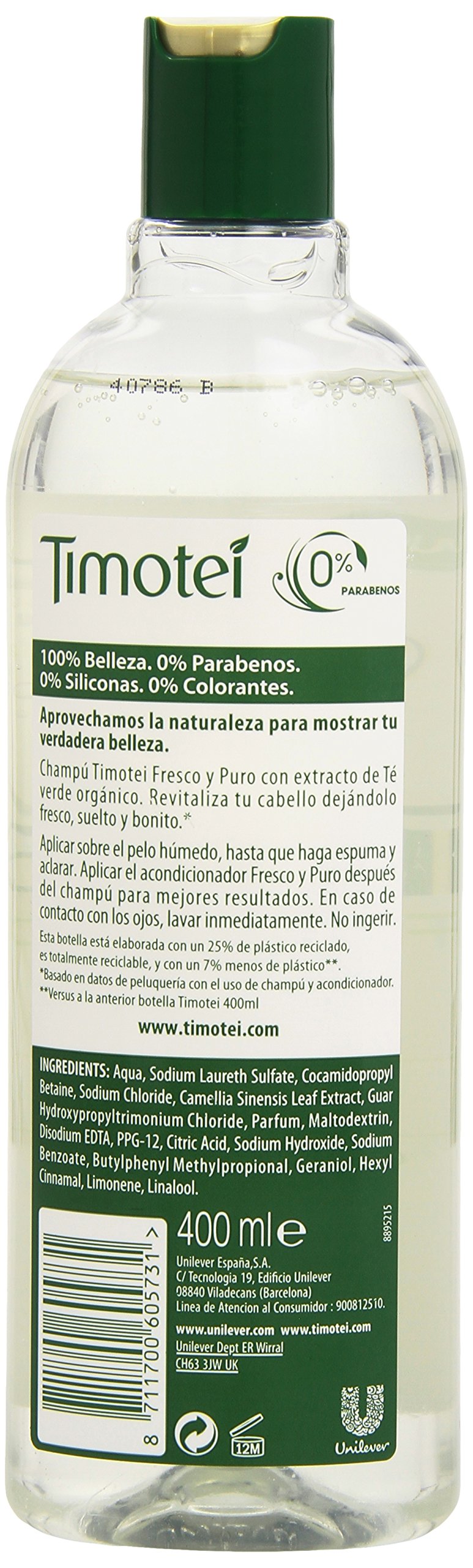 timotei pure szampon