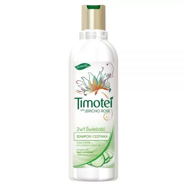 timotei szampon 2w1 świeżość ogórek 400 ml