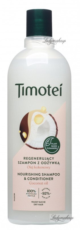 timotei szampon z odżywką coconut oil