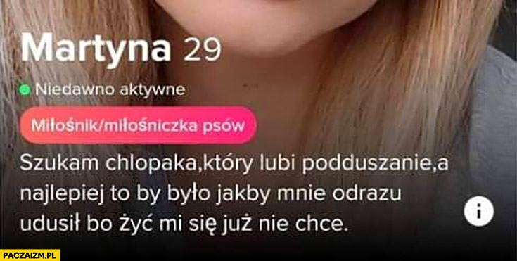 tinder szukam dziewczyny lubiącej pieluchy