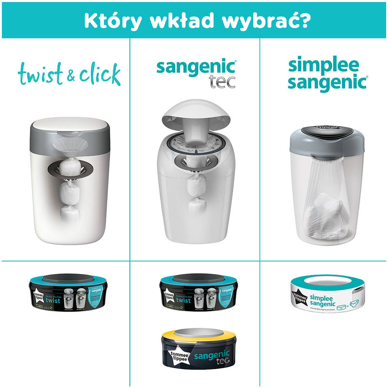 tommee tippee kosz na pieluchy sangenic cena