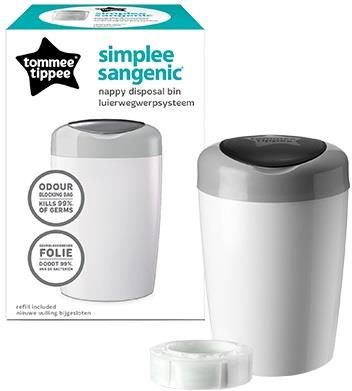 tommee tippee kosz na pieluchy sangenic simplee worki