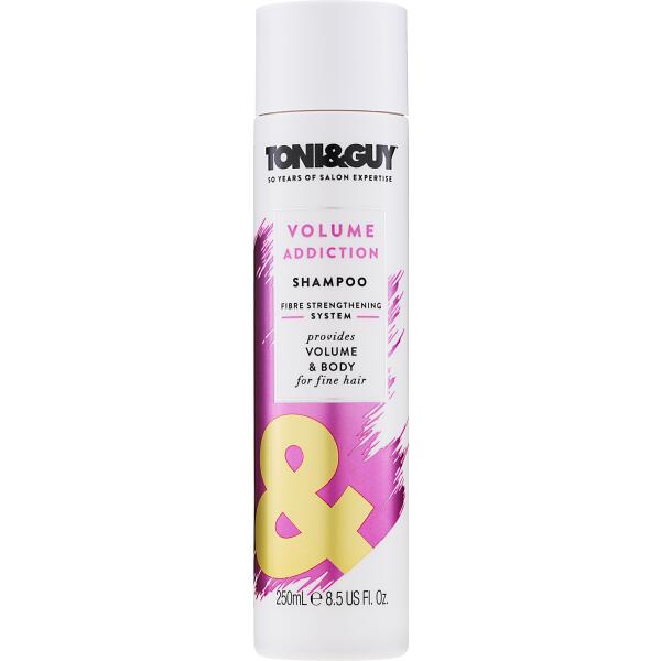 toni&guy volume addiction szampon do włosów cienkich i delikatnych