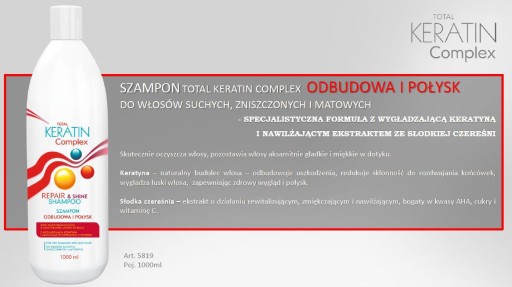 total keratin complex szampon opinie