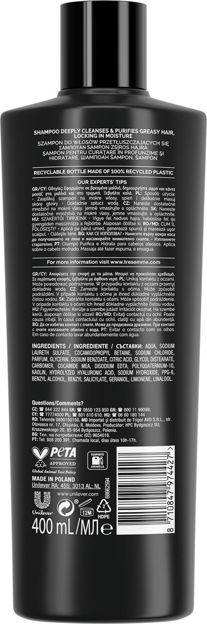 tresemme szampon purify