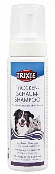 trixie suchy szampon dla psa lub kota 200g