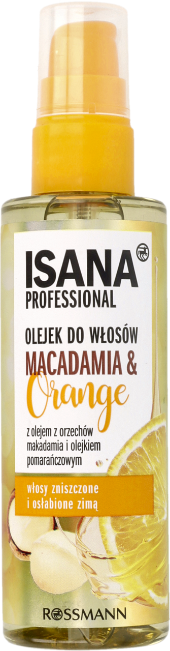 tylko w rossmann isana hair professional olejek do włosów