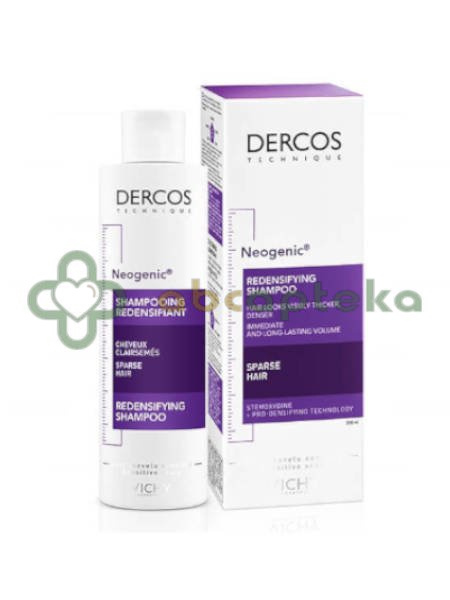 vichy dercos neogenic szampon przywracający gęstość włosów 400 ml