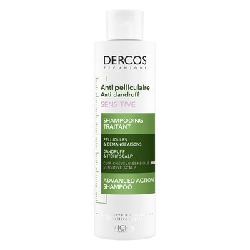 vichy dercos szampon przeciwłupieżowy skóra wrażliwa 200 ml