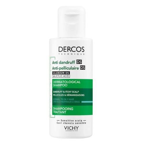 vichy dercos szampon przeciwłupieżowy włosy tłuste 400 ml