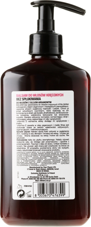 vitalderm odżywka do włosów