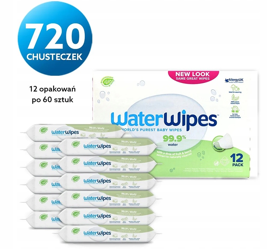 waterwipes chusteczki nawilżane wodą