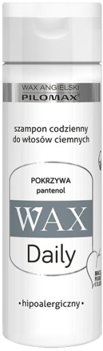 wax angielski pilomax daily wax szampon do włosów ciemnych