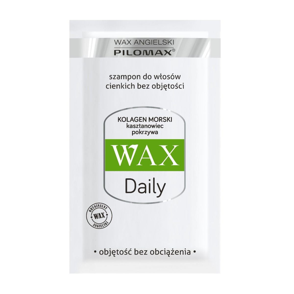 wax angielski pilomax daily wax szampon do włosów cienkich