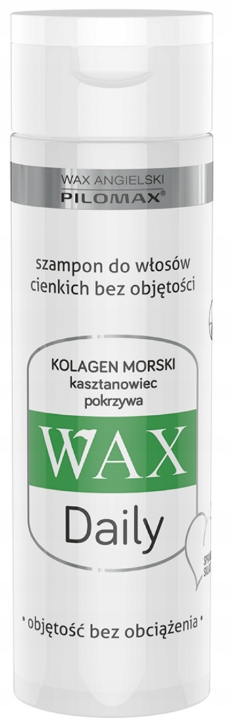 wax angielski pilomax daily wax szampon do włosów cienkich