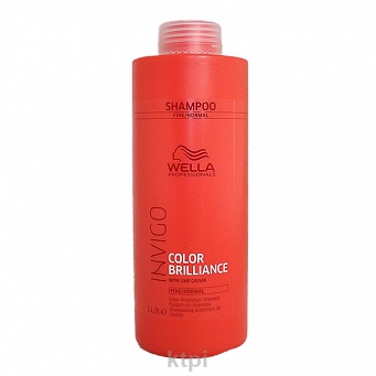 wella brilliance szampon do włosów farbowanych cienkich i normalnych 1000ml