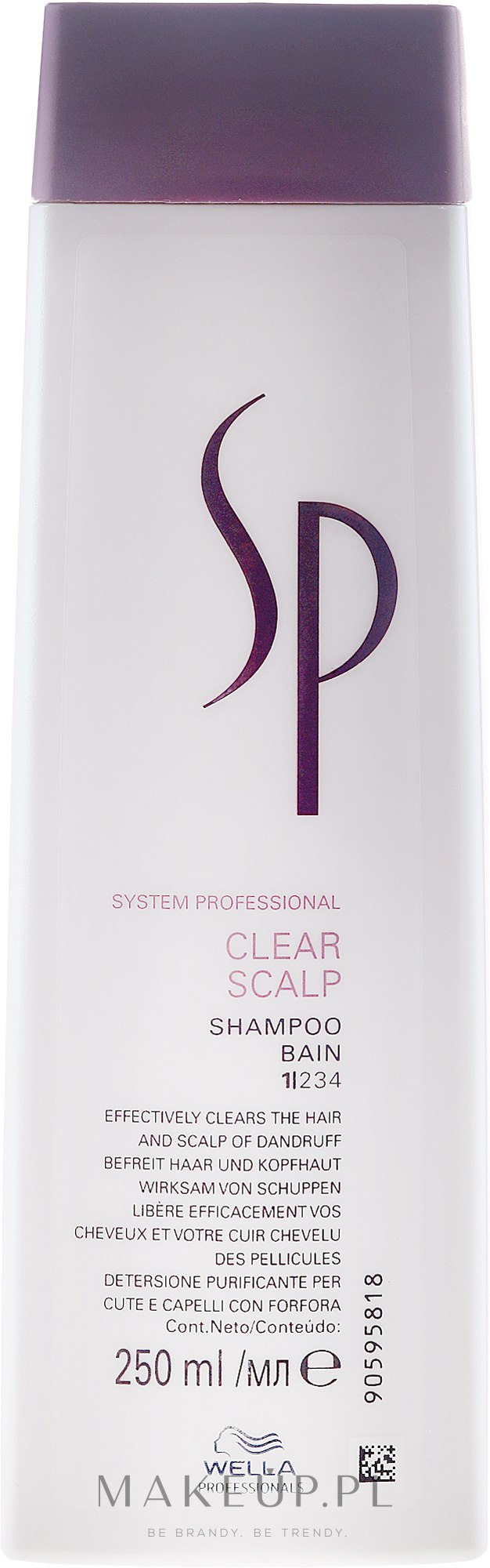 wella sp clear scalp delikatny szampon przeciwłupieżowy