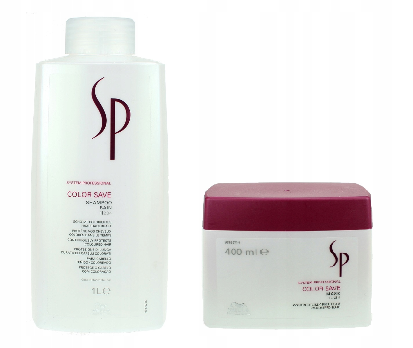 wella sp color save szampon do włosów farbowanych 1000ml aplikator